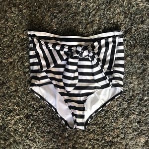 High Waisted Swimsuit Bottoms - Kortni Jeane